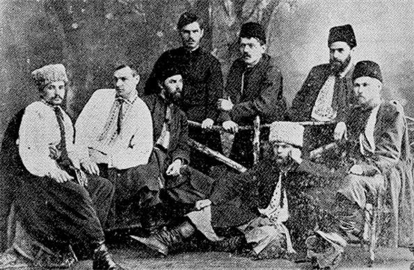 13 червня 1891 р. на Тарасовій Чернечій горі, де поховані четверо Великих українців (Тарас Шевченко та гетьмани Кішка Самійло 13 червня 1891 р. на Тарасовій Чернечій горі, де поховані четверо Великих українців (Тарас Шевченко та гетьмани Кішка Самійло