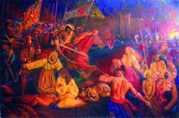 2 листопада 1708 р. російське військо під орудою олександра меншикова знищило гетьманську столицю Батурин (нині Чернігівщина) 2 листопада 1708 р. російське військо під орудою олександра меншикова знищило гетьманську столицю Батурин (нині Чернігівщина)