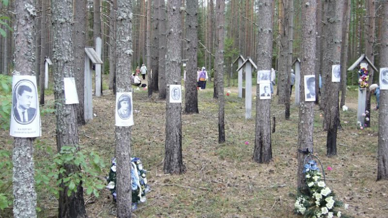 3 листопада 1937 року в урочищі Сандармох (Карелія) було розстріляно 265 в'язнів Соловецької тюрми особливого призначення 3 листопада 1937 року в урочищі Сандармох (Карелія) було розстріляно 265 в'язнів Соловецької тюрми особливого призначення